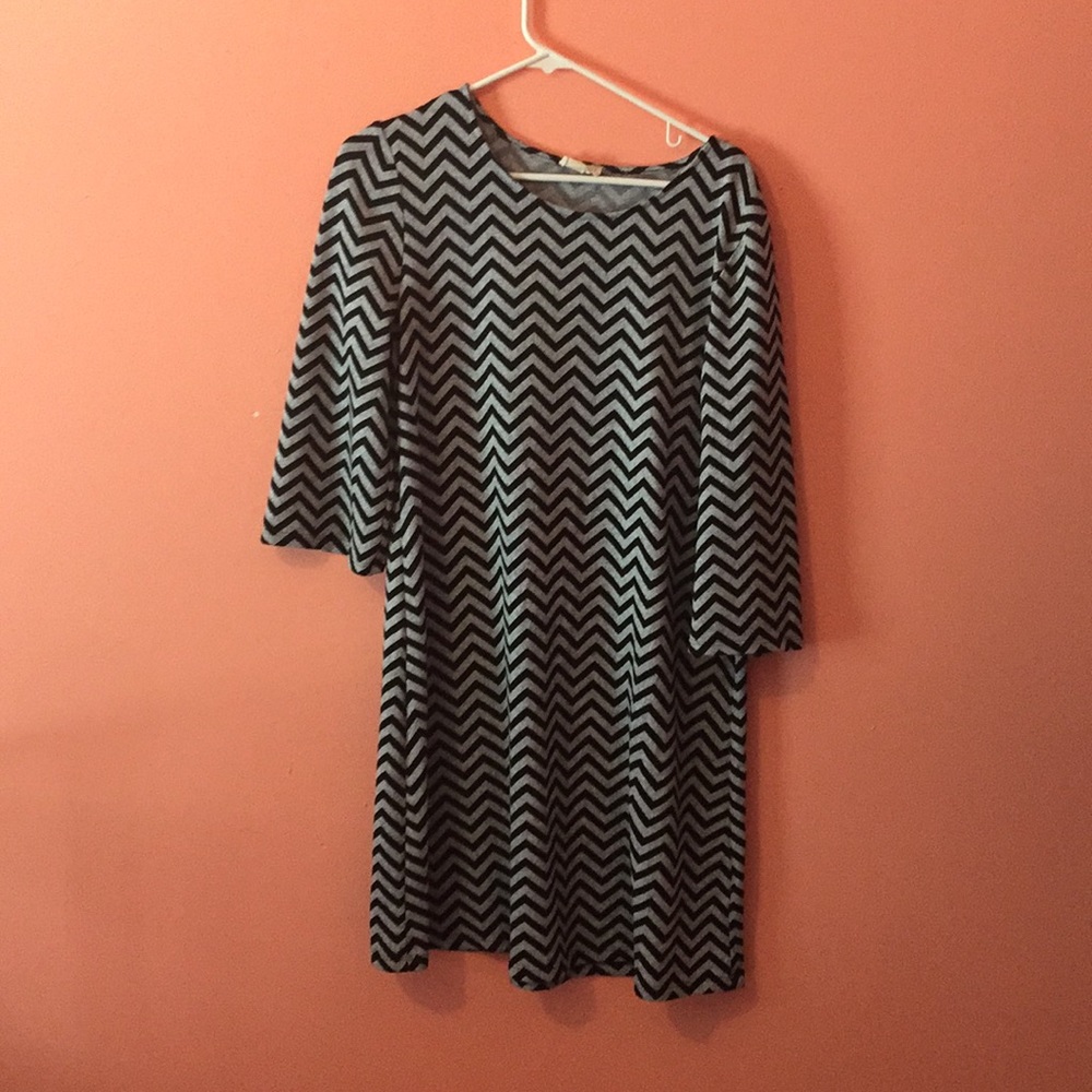 Black and Gray dress
